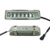 Illuminazione LED per Cappa Stufa 12x3,3cm Quadrata 1,5W 12V 220V Doppia Tension