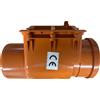 Bampi Valvola antiriflusso in pvc piattello pvc per scarico fognature tubo d 200 mm