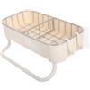 Mobile Contenitore Bagno Portaoggetti Cestino Da Parete Mensola Del