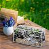 Contenitore per terrario per rettili, leggero e traspirante, in acrilico, per