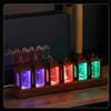 Imitato Nixie Tube Clock RGB Orologio da scrivania per la decorazione