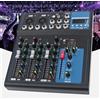SHARD-LAB 🇮🇹 MIXER AUDIO 4 CANALI PROFESSIONALE BLUETOOTH DISPLAY ECHO-DELAY dj karaoke