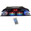 Amplificatore di potenza stereo HiFi 4 CH FM SD USB Amplificatore audio per