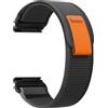 ZoRoll 22mm QuickFit Cinturino per Garmin Fenix E/Fenix 8 47mm/Fenix 7 Pro/Fenix 7/6