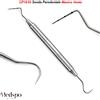 MEDSPO® Sonda Parodontale UNC 15/23 Millimetrica Tasche Gengivali Sonda Explorer Perio