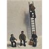 Langley Kit Non Dipinto Di Figure Di Pittori/Pulitore Di Finestre E Scala Langley A148