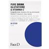FaceD Face D - Pure Drink Glutatione e Vitamina C, 30 stick da 15 ml, Integratore Alimentare Antiossidante