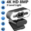 Webcam portatile Full HD 1080p 2K 4K con autofocus per PC
