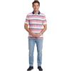 NAVIGARE Polo uomo mezza manica Navigare righe Rosa