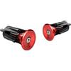 Tappo terminale manubrio alluminio anodizzato leggero per barre da 15 a 23,5 mm