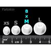 NICKSTON 8pcs Ricambio (Cl-Nsen) Copriauricolari per Sennheiser Sport Cx + Momentum 2