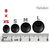 NICKSTON 8pcs Ricambio (B-Nsen) Copriauricolari per Sennheiser Sport Cx + Momentum 2 True