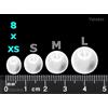 NICKSTON 8pcs Ricambio (Cl-Nsen) Copriauricolari per Sennheiser Sport Cx + Momentum 2