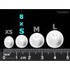 NICKSTON 8pcs Ricambio (Cl-Nsen) Copriauricolari per Sennheiser Sport Cx + Momentum 2