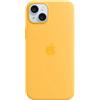 Apple Custodia MagSafe In Silicone Per iPhone 15 Plus - Sunshine
