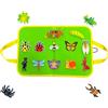 Quiet Book Interattivo Libro Silenzioso in Feltro Sensoriale per Asilo, Bambini