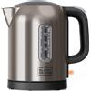 Black+Decker Bollitore elettrico inox BXKE2207E | 2200W | 1L | Rapid BDpH