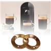2 frese per caffè espresso, attacco da 64 mm, per macinare caffè espresso,