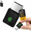 Auvra adattatore Carplay Wireless Android Apple per Auto Bluetooth Wifi