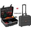 GT LINE BOXER WH PEL VALIGIA TROLLEY PORTA UTENSILI CASSETTA ATTREZZI VUOTA