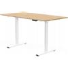 FLEXISPOT Tavolo elettrico EN1W-EUV3, telaio a T con gancio, senza piano, bianco - N