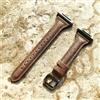 NICKSTON Fascia In Pelle Morbida Elegante Slim Con Glitter Dorato Per Fitbit Ionic
