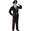 Ciao Carabiniere costume bambino, Nero, 7-9 Anni uhCT