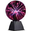 DELIPOP Sfera al Plasma 6 Pollici, Lampada al Plasma Magica Touch e Sound | Plasma Ball Decorativa per Camera, Feste e Regalo di Compleanno