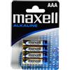 MAXELL 4x Maxell AAA LR03 1.5V Batterie Alcaline Blister Micro MN2400