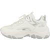 Buffalo Pyra One Sneaker Low Top Scarpe Sportive Donna Bianco