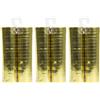 Folat - Serpentine metalliche color oro 4m - 2 pezzi (Confezione da 3)