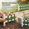 Bordura per Aiuola e Bordatura per Giardino in PVC - Recinzione Modulare