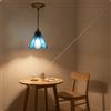 Lampada a Sospensione in Stile Tiffany Regolabile per Comodino