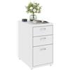 FLEXISPOT Armadio mobile per ufficio AD3W-S, con 3 cassetti, bianco - N