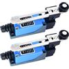 Does not apply 2 PCS Finecorsa a Leva Finecorsa Regolabili Interruttori ME-8108, NC+NO (DPDT),