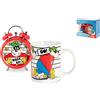 Home Confezione Sveglia Mug Porcellana Disney Bassotti Cameretta Accessori Bimbo, Multicolore, 2 Pezzi