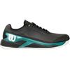 Wilson Uomini Rush PRO 4.0 Cly Scarpe da Tennis Scarpa Terra Battuta Nero -, Nero, 41 1/3 EU
