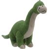 Wilberry - Knitted - Small Green Brontosaurus Dinosaur Soft Toy - WB004306
