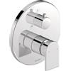 Duravit Tulum Miscelatore monocomando vasca con deviatore per 2 utenze e valvola antiriflusso, Rubinetto vasca a incasso, cromo