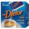 Dietor DOLCIFICANTE DIETOR 40 BUSTINE BOX PACCO ZERO CALORIE ZUCCHERO SENZA ASPARTAME