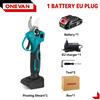 ONEVAN FORBICE DA POTATURA A BATTERIA CESOIA 21V TAGLIO 30MM SENZA SPAZZOLE PER MAKITA
