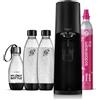 SodaStream Gasatore d'acqua Terra Nero include cilindro di Co2 per realizzare