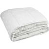 Italian Bed Linen Piumino invernale trattamento Aloe, Singolo, bianc uB07