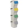 TATAY Contenitori Differenziata Easy Waste 20L | Set da 4 | Design M 7Ghg
