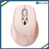 ELLENNE Mouse Rosa per Ragazze Wireless USB Silenzioso Comodo Design M8P