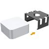 Rack in metallo sotto scrivania per Mac Studio - Supporto per sicuro per laptop