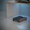 Carrello Porta PC con Ruote Ventilato Carrello Porta PC Regolabile Mobile