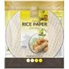 Golden Turtle Brand Rice Paper Golden Turte Brand Carta di Riso Busta 500 g Diametro 22 da 45 Fogli
