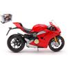 BBURAGO BU51080 DUCATI PANIGALE V4 RED 1:18 Modellino