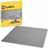 LEGO Classic Base Grigia, Tavola per Costruzioni Quadrata con 48x48 Bottoncini,